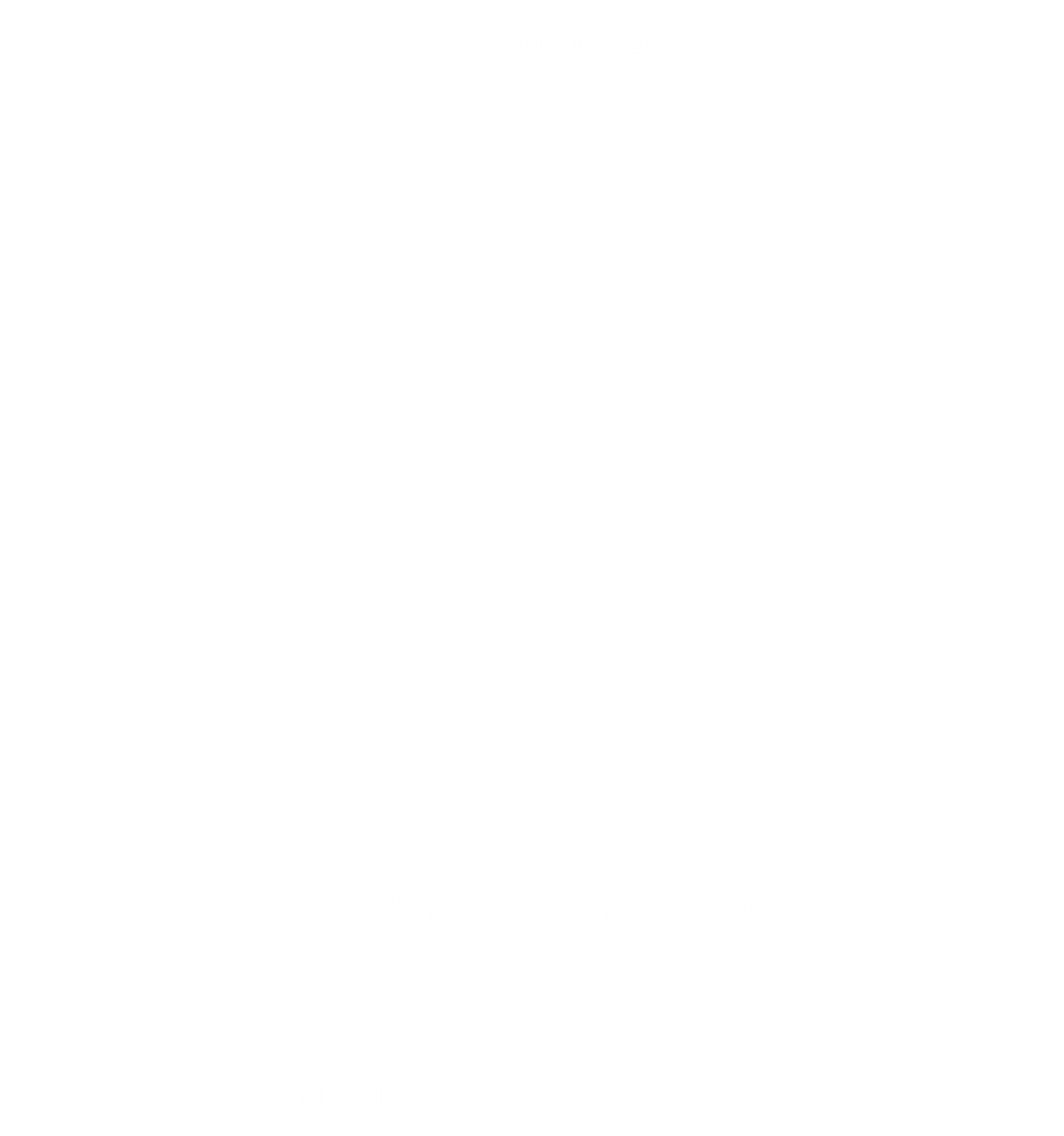 Como de Tehuacán Puebla a Tlaxiaco